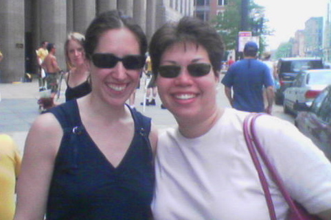 Kendra & Delores after brunch