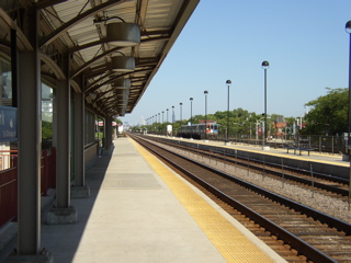 Oak Park Train Station inbound